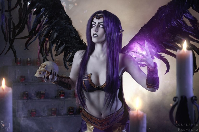 Косплей Моргана и Мальзахар — League of Legends