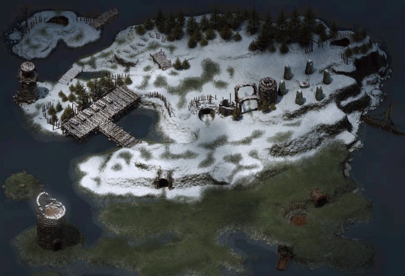 Icewind Dale: Heart of Winter - Убийство Mebdinga и позорный побег с Погребального острова #4