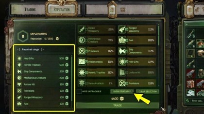Гайд по прохождению Warhammer 40,000: Rogue Trader