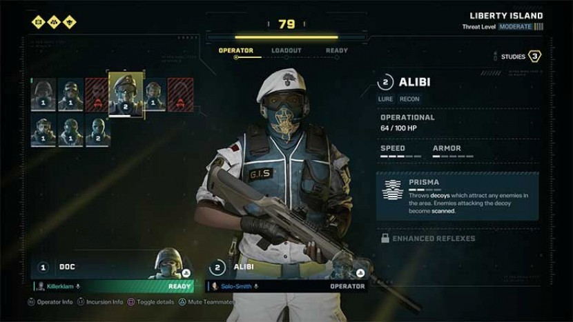 Как лечить травмы и вернуть в строй пропавших оперативников в Rainbow Six: Extraction?