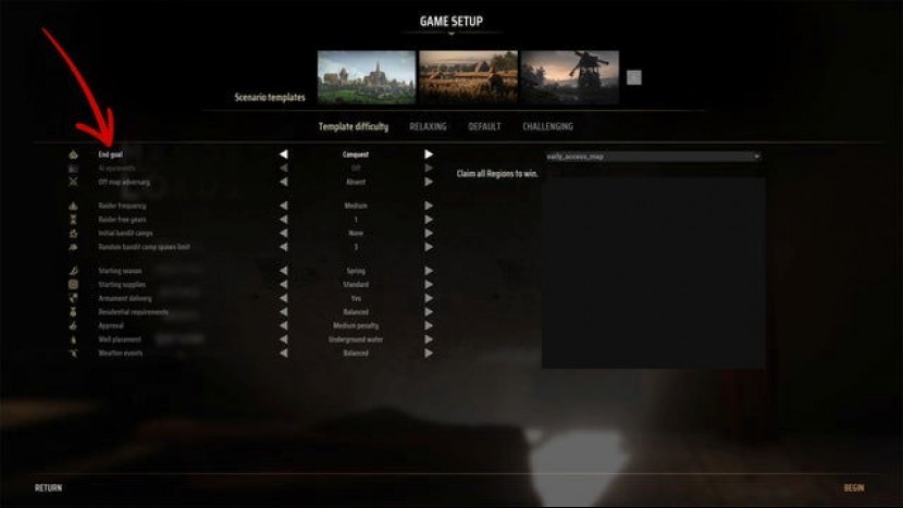 Гайд по целям развития в Manor Lords