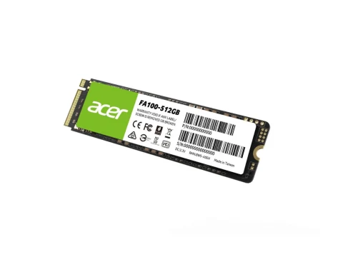 Acer FA100 512GB SSD M.2-2280 PCIe 3.0 X4 NVMe