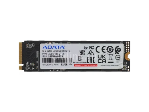 ADATA Legend 960 2TB M.2-2280 SSD PCIe 4.0 X4 NVME — фото Ситилинка
