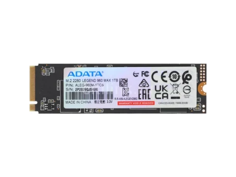 ADATA LEGEND 960 MAX 1TB SSD M.2-2280 PCIe 4.0 x4 NVMe — фото Ситилинка