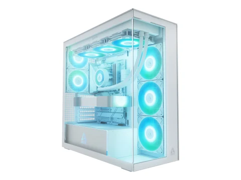 ARCTIC Xtender ATX Mid Tower White with Tempered Glass Side Panel