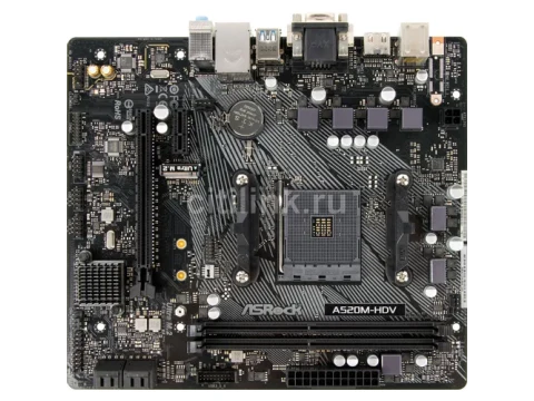 ASRock A520 M-HDV DDR4 Micro ATX — фото Ситилинка