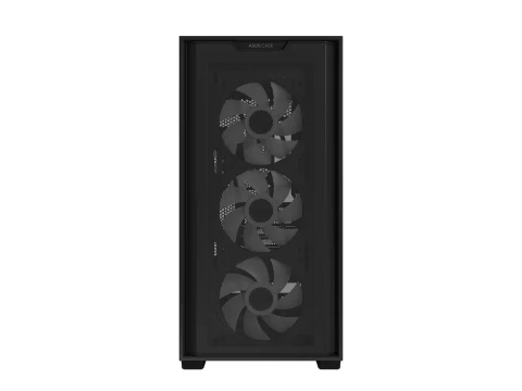Asus A21 PLUS Micro ATX Mini Tower Black with Tempered Glass Side Panel