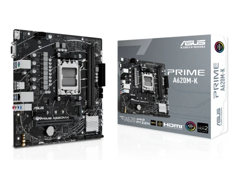 Asus A620 PRIME A620M-K DDR5 Micro ATX