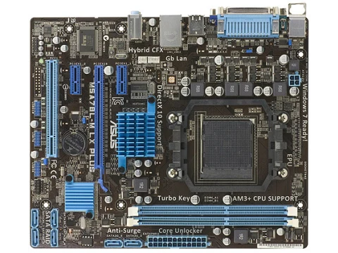 Asus AMD 760G M5A78L-M LX PLUS AM3+ DDR3 Micro ATX