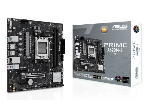 Asus AMD A620 PRIME A620M-E-CSM AM5 DDR5 Micro ATX