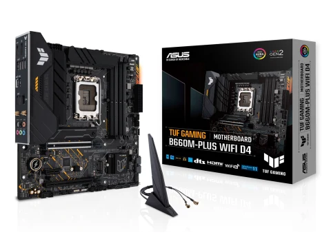 Asus B660 TUF GAMING B660M-PLUS WIFI D4 DDR4 Micro ATX
