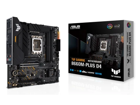 Asus B660 TUF GAMING M-PLUS D4 DDR4 Micro ATX