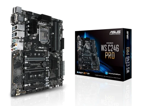 Asus C246 WS C246 PRO DDR4 ATX