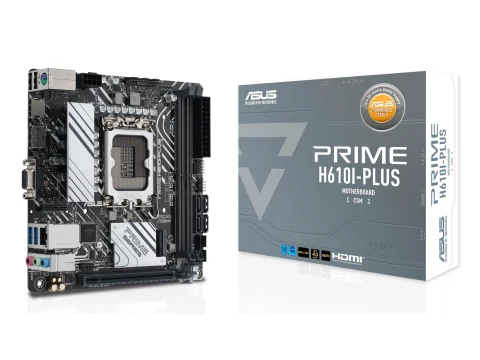 Asus H610 PRIME H610I-PLUS-CSM LGA1700 DDR5 Mini ITX