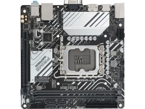 Asus H610 PRIME H610I-PLUS-CSM LGA1700 DDR5 Mini ITX — фото Ситилинка