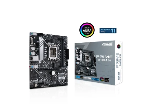 Asus H610 PRIME H610M-A D4 LGA1700 DDR4 Micro ATX