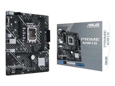 Asus H610 PRIME H610M-E D4 LGA1700 DDR4 Micro ATX