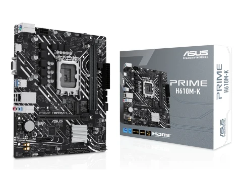 Asus H610 PRIME H610M-K LGA1700 DDR5 Micro ATX