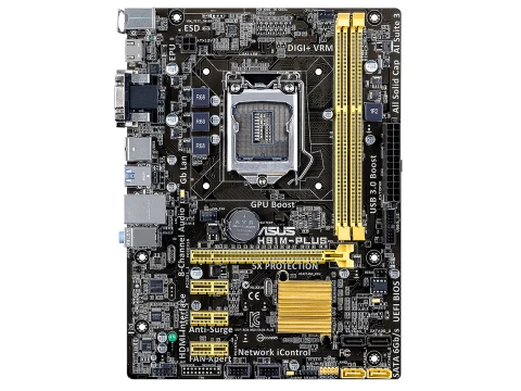 ASUS H81 H81M-PLUS LGA1150 DDR3 Micro ATX