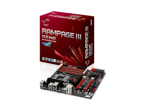Asus Intel X58 Rampage III Gene DDR3 Micro ATX