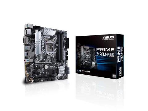 ASUS Prime Z490M-PLUS LGA 1200 Micro-ATX Motherboard