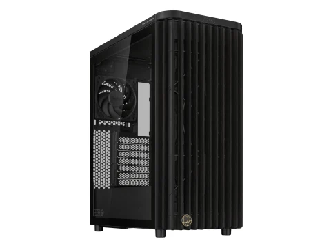 Asus ProArt PA401 Wood Edition ATX Mid Tower Black with Tempered Glass Side Panel