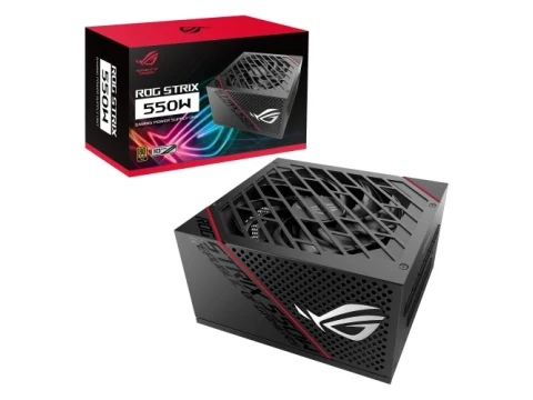 Asus ROG Strix Black / Red 550W Fully Modular 80+ Gold Certified