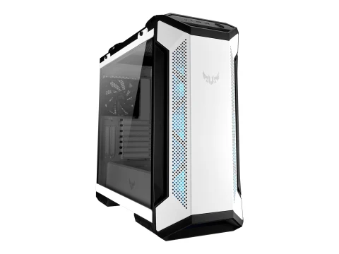 Asus TUF Gaming GT501 ATX Mid Tower White / Black with Tempered Glass Side Panel and USB 3.2 Gen 1 Type-A Front Panel