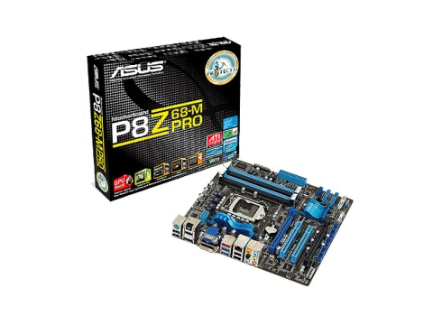 Asus Z68 P8Z68-M Pro LGA1155 DDR3 Micro ATX