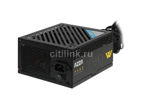 Azza PSAZ-750W Black ATX 750W Non-Modular 80+ Bronze Certified — фото Ситилинка