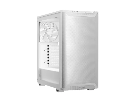be quiet! Pure Base 501 Airflow ATX Mid Tower White Tempered Glass