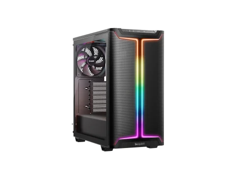 be quiet! Pure Base 501 DX ATX Mid Tower Black Tempered Glass Side Panel