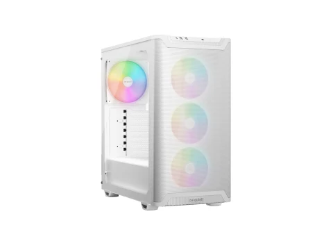 be quiet! Pure Base 501 LX ATX Mid Tower White with Tempered Glass Side Panel