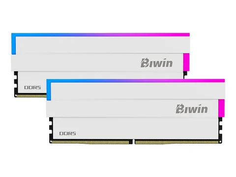 Biwin Black Opal DW100 RGB DDR5-7200 32GB (2x16GB) CL34 White