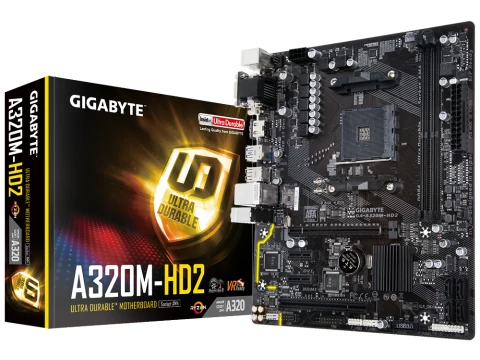 Gigabyte A320 GA-A320M-HD2 AM4 DDR4 Micro ATX