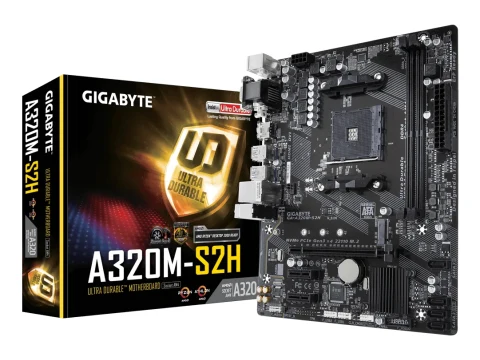 Gigabyte A320 GA-A320M-S2H AM4 DDR4 Micro ATX