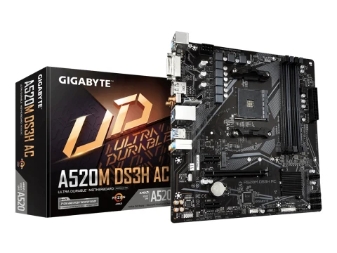 Gigabyte A520M DS3H AC DDR4 Micro ATX