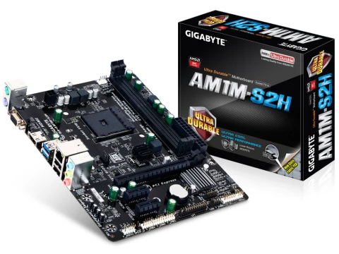 Gigabyte AM1 GA-AM1M-S2H DDR3 Micro ATX