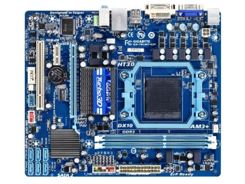Gigabyte AMD 760G GA-78LMT-S2P AM3+ DDR3 Micro ATX