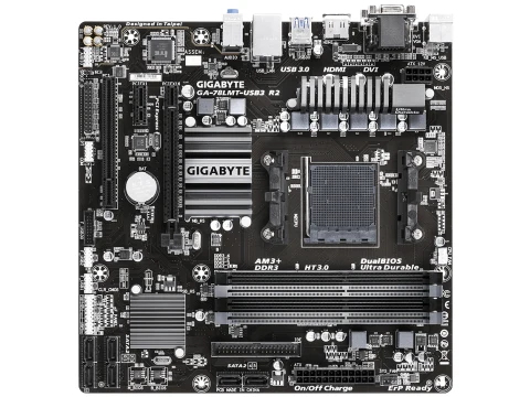 Gigabyte AMD 760G GA-78LMT-USB3 R2 AM3+ DDR3 Micro ATX