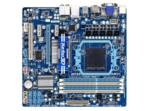 Gigabyte AMD 880G GA-880GMA-USB3 AM3+ DDR3 Micro ATX