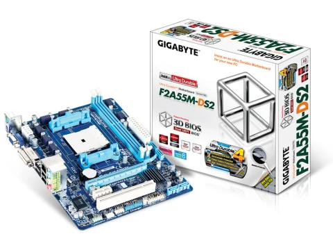 Gigabyte AMD A55 GA-F2A55M-DS2 FM2 DDR3 Micro ATX