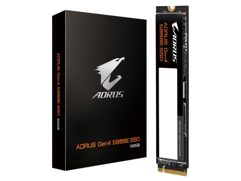 Gigabyte AORUS Gen4 5000E 500GB M.2-2280 SSD PCIe 4.0 x4 NVMe