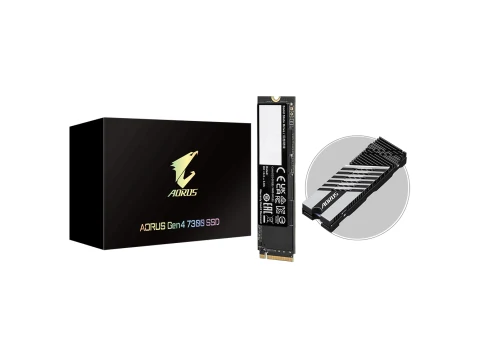 Gigabyte AORUS Gen4 7300 2TB M.2 SSD PCIe 4.0 NVMe
