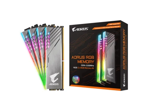Gigabyte AORUS RGB Memory 16GB (2x8GB) 3200MHz (With Demo Kit)