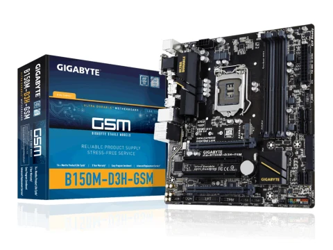 Gigabyte B150M D3H-GSM DDR4 Micro ATX