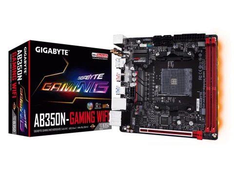 Gigabyte B350 GA-AB350N-Gaming WIFI (rev. 1.0) AM4 DDR4 Mini ITX