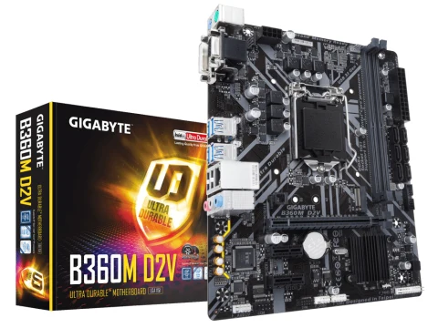 Gigabyte B360M D2V LGA1151 DDR4 Micro ATX