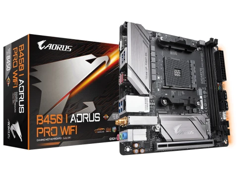 Gigabyte B450 I AORUS PRO WIFI DDR4 Mini ITX
