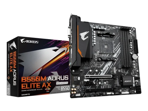 Gigabyte B550M AORUS ELITE AX DDR4 Micro ATX